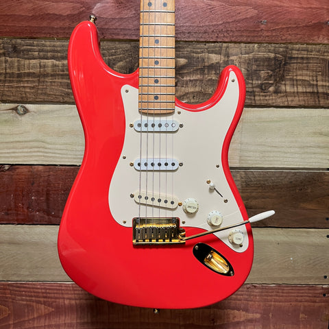 1992 Fender Hank Marvin Custom Shop Stratocaster Vintage Fiesta Red Number 11 of 100