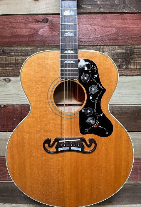 Gibson J-200 1995 - Antique Natural Maple Flame