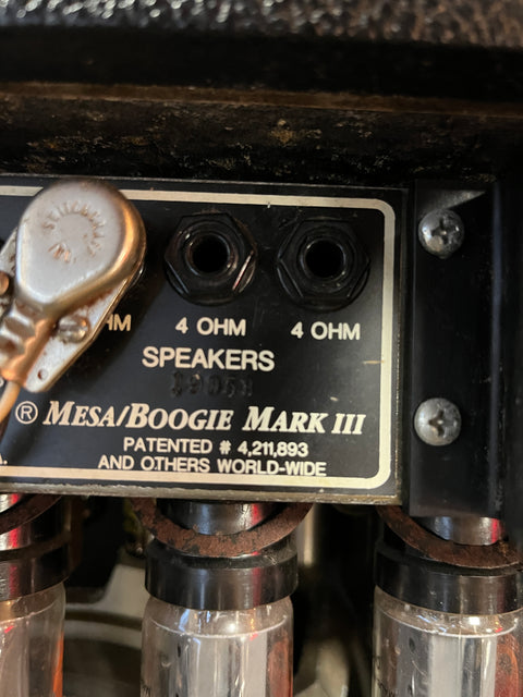 Mesa Boogie Mark III 3-Channel 100-Watt 1x12" Guitar Combo 1986 - Purple Stripe