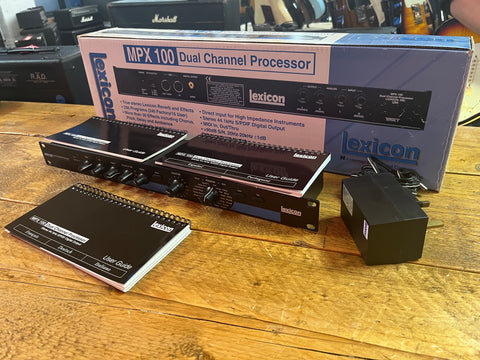 Lexicon MPX 100 Dual Channel Processor 1990s - Black