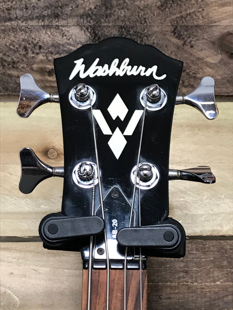 Washburn AB-20 Fretless Acoustic/Electric Sunburst Bass