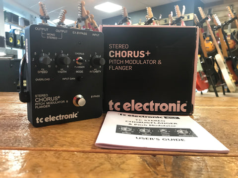 TC Electronic Stereo Chorus+ Pitch Modulator & Flanger