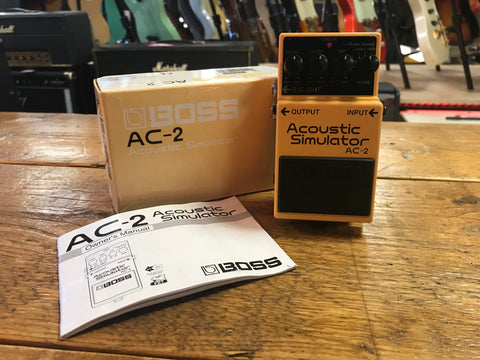 Boss AC-2 Acoustic Simulator (Silver Label) 1997