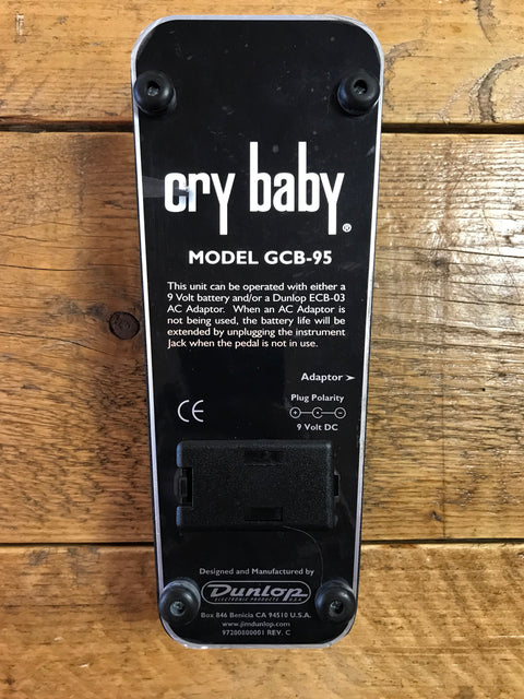 Dunlop GCB95 Original Cry Baby Wah