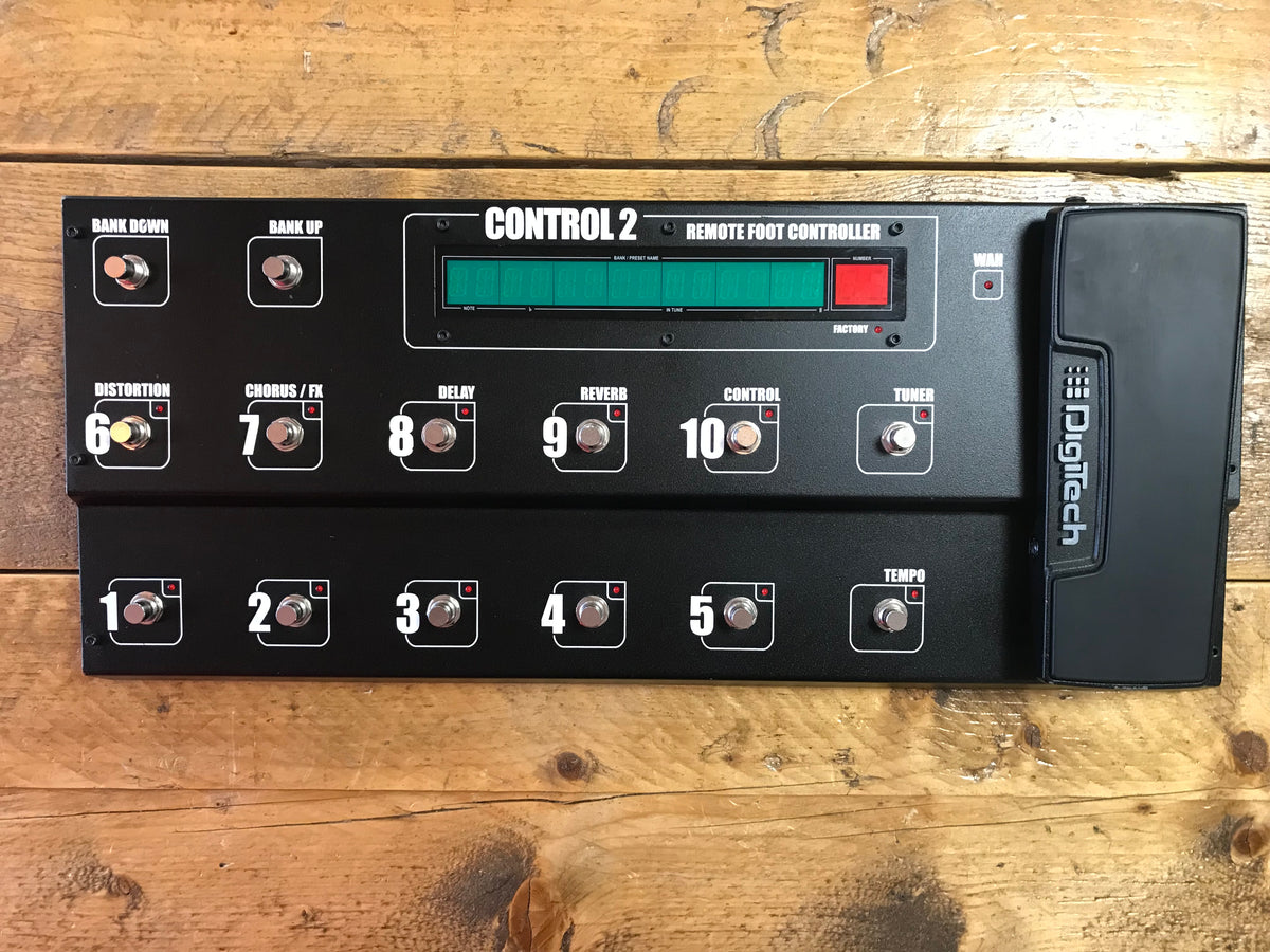DigiTech Control 2 Remote Foot Controller – MotoMusic