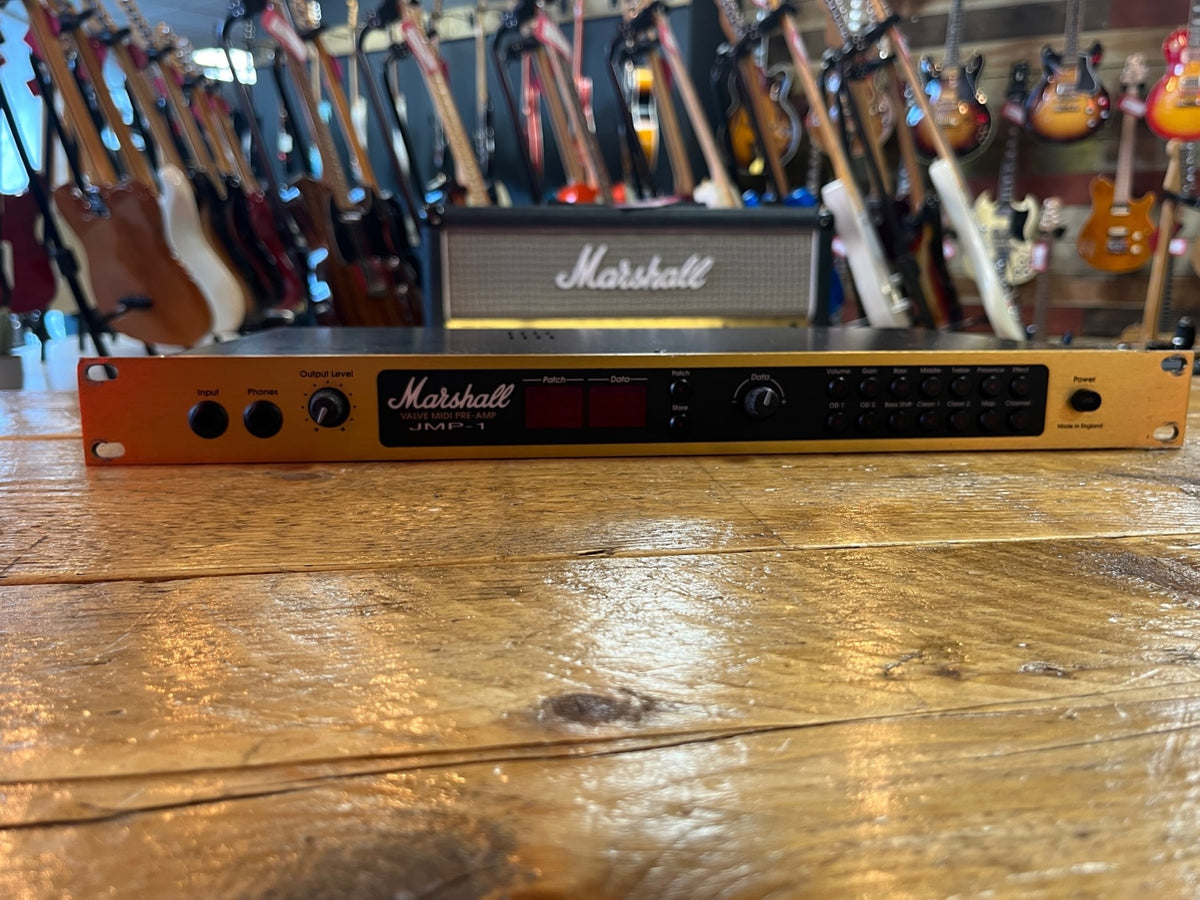 Marshall JMP-1 Valve MIDI Rackmount Guitar Pre-amp 1999 – MotoMusic