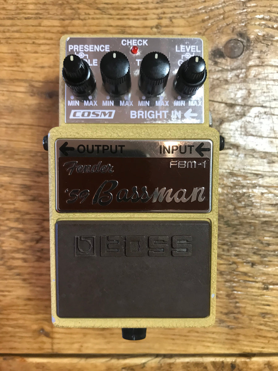 boss fbm 1 fender bassman pedal Boss FBM-1 Fender '59 Bassman – MotoMusic