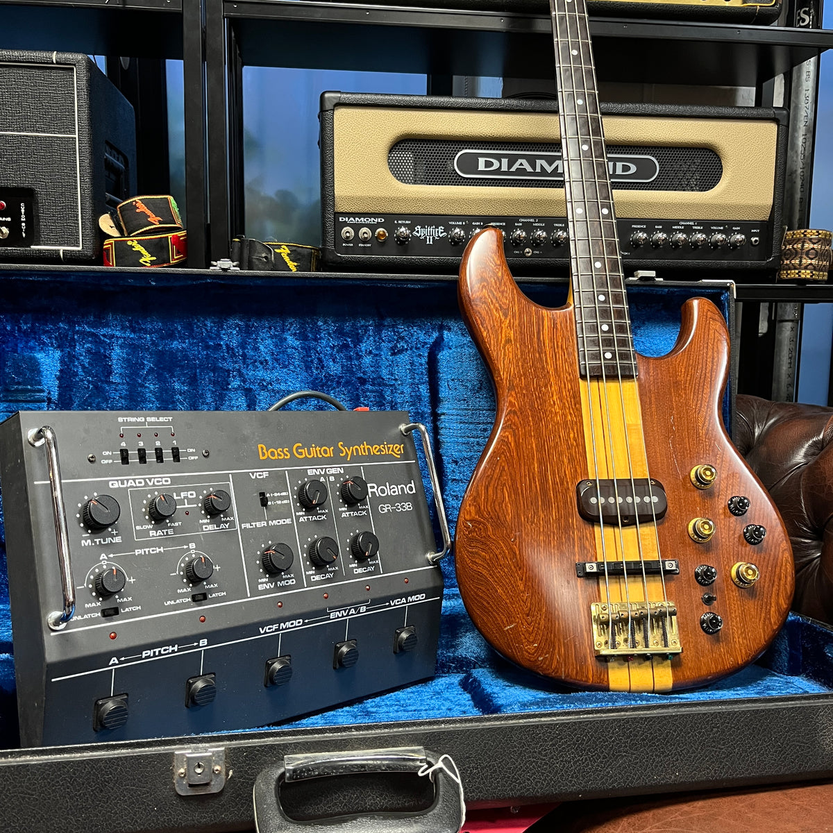 roland pedal bass Roland G-88 Bass Guitar Synth and Foot Switch Controller Unit 1980
