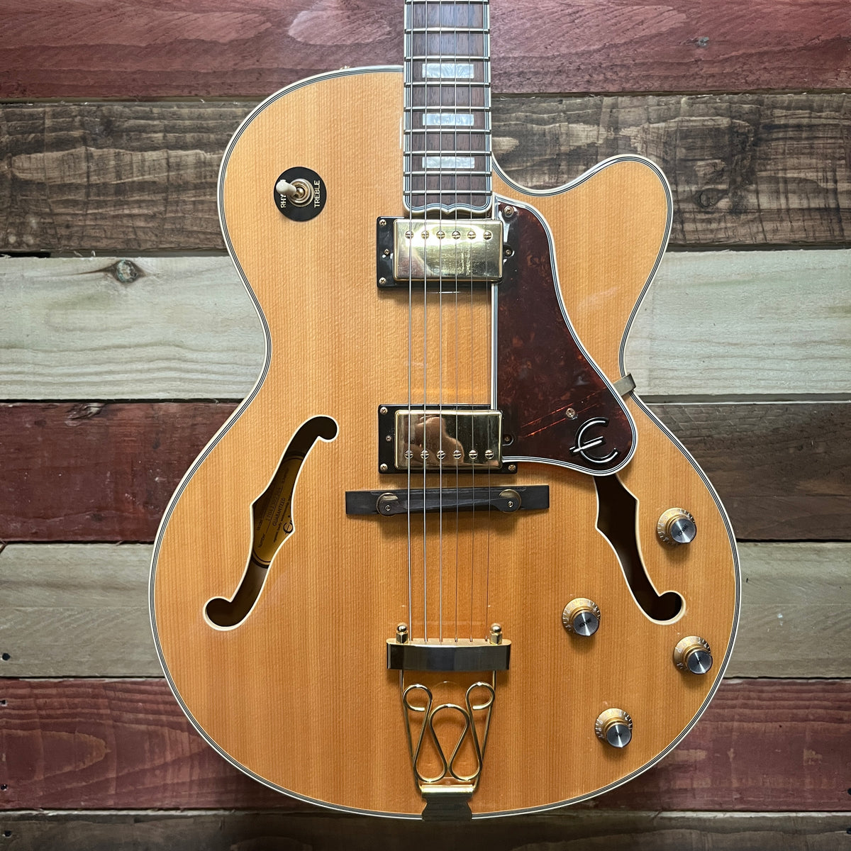 Epiphone Joe Pass Emperor II Pro, Natural at Gear4music