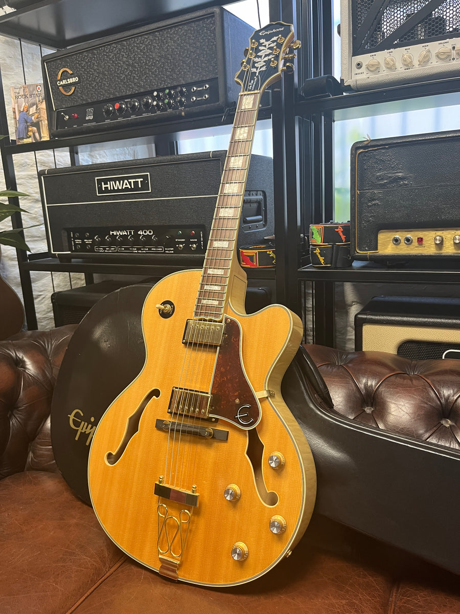 2017 Epiphone Joe Pass Signature Emperor II Pro Natural – MotoMusic
