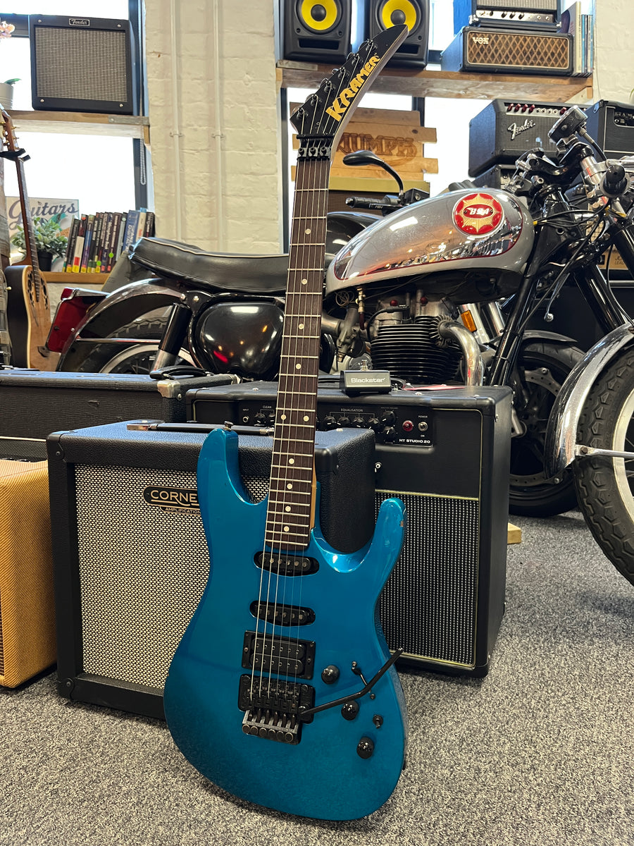 Kramer Pacer Custom II Candy Blue 1991 – MotoMusic