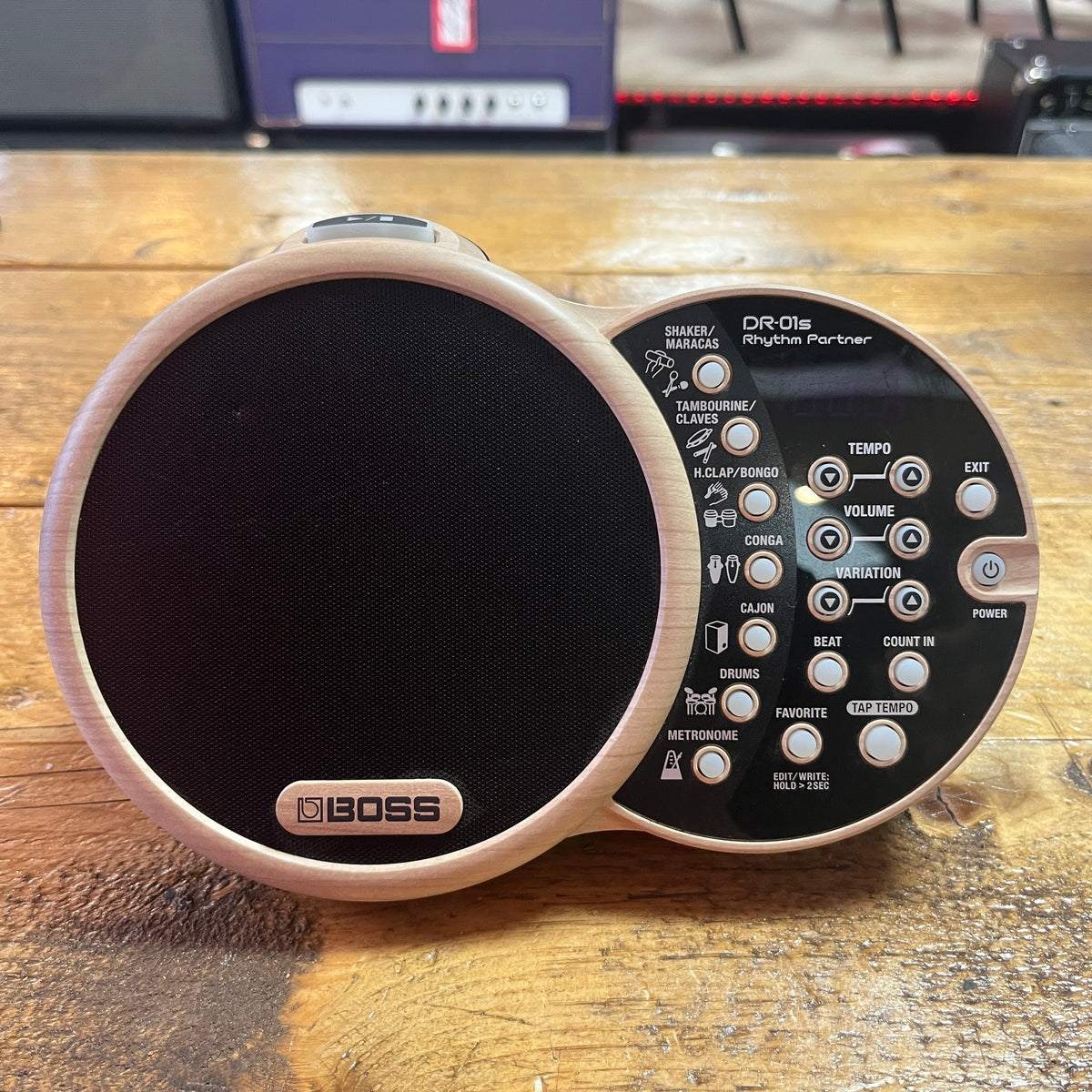 Boss DR-01S Rhythm Partner Drum Machine 2018 - Tan – MotoMusic