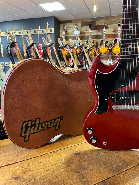 Gibson SG Junior Limited Edition "Pre-War" logo Left-Handed 2017 Cherry
