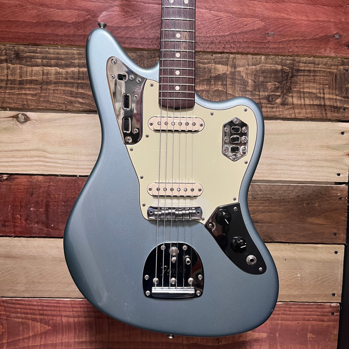 Fender American Vintage '62 Jaguar 2007- Nitro Ice Blue Metallic