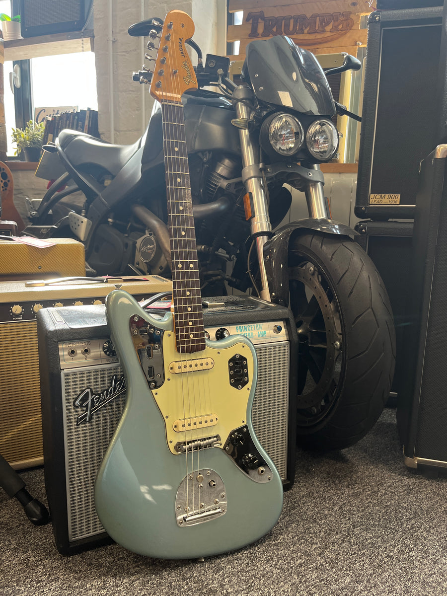 Fender American Vintage '62 Jaguar 2007- Nitro Ice Blue Metallic