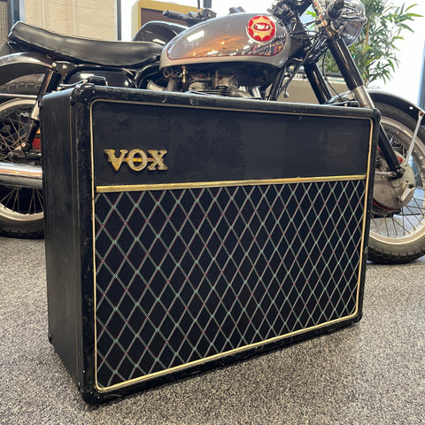Vox AC-30/6 Top Boost Grey Panel Twin 3-Channel 30-Watt 2x12" Guitar Combo 1964