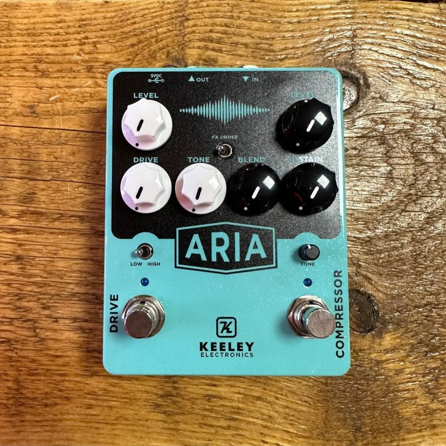 Keeley Aria Compressor/ Overdrive Pedal MotoMusic