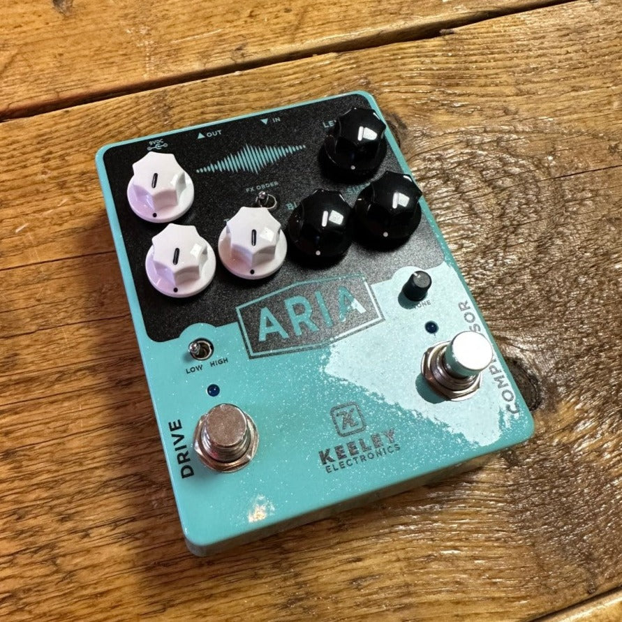 Keeley Aria Compressor/ Overdrive Pedal MotoMusic