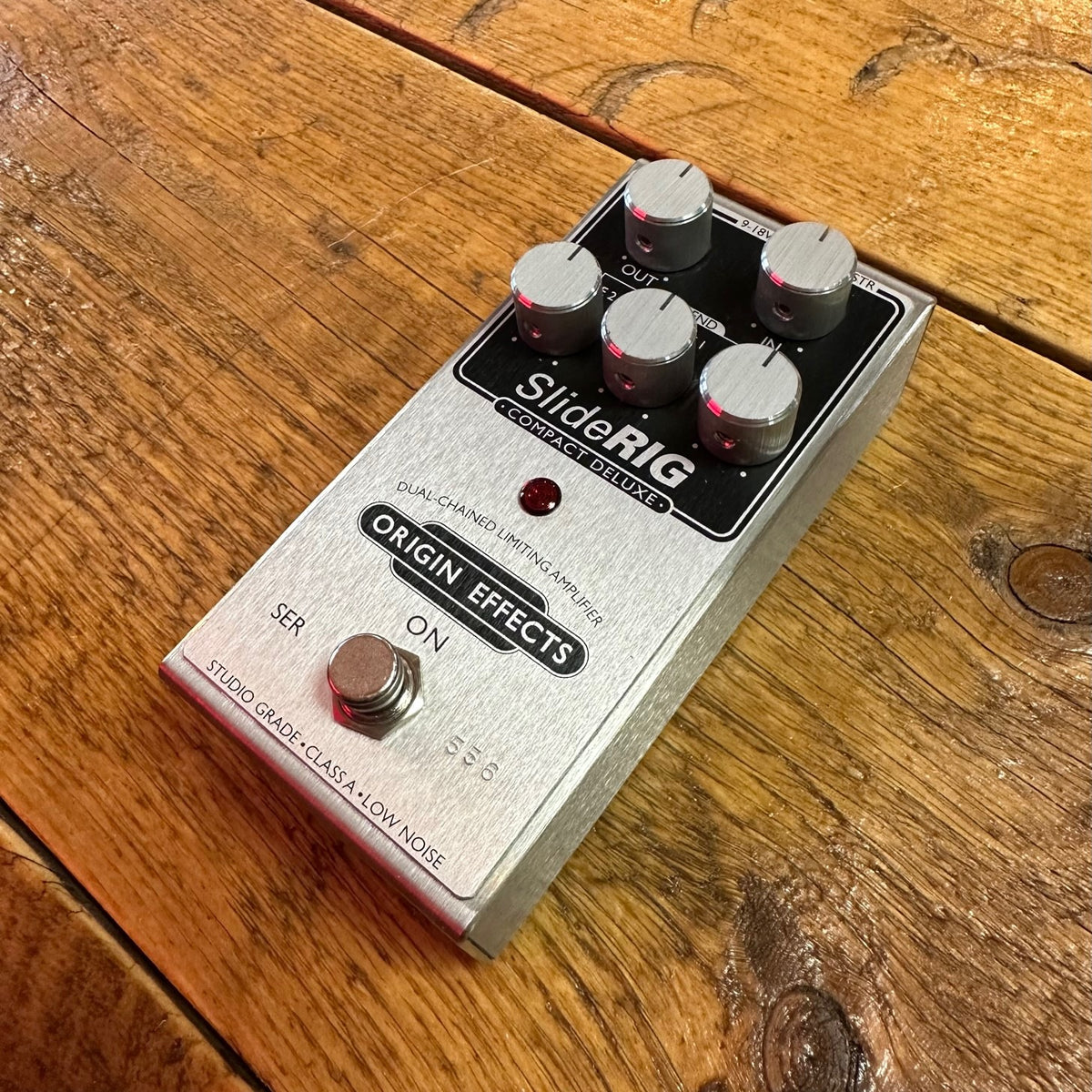 Origin Effects SlideRIG Compact Deluxe Compressor Pedal MotoMusic