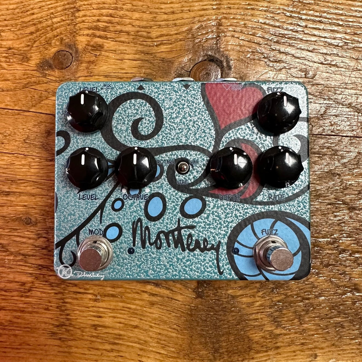 Keeley Monterey Fuzz Vibe Rotary Wah Guitar Effects Pedal MotoMusic