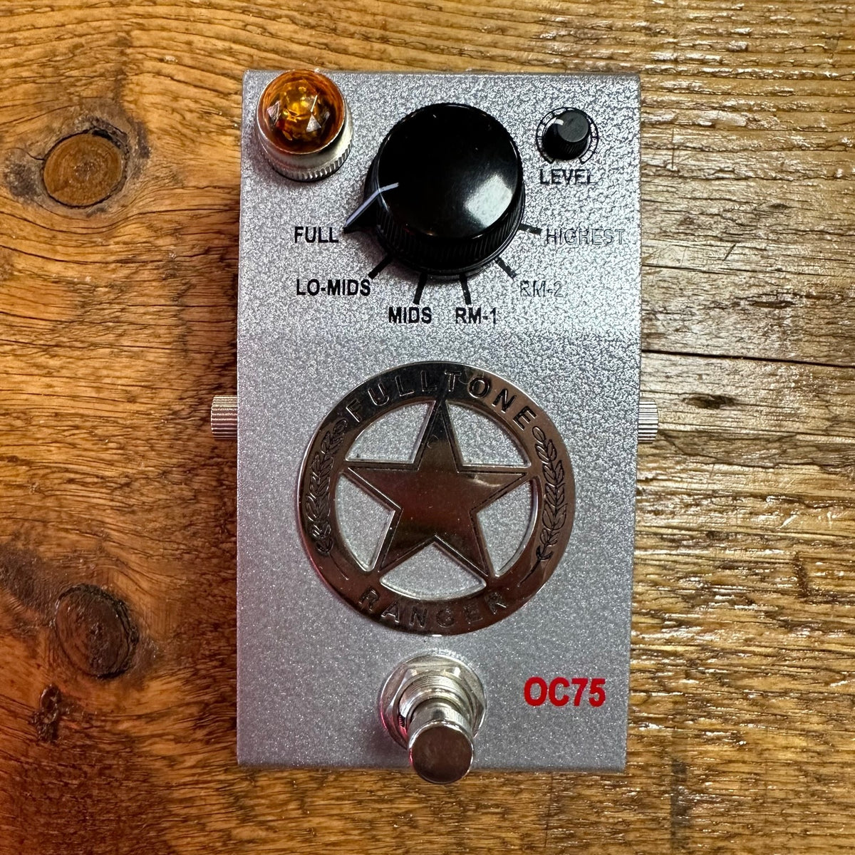 ギター Fulltone Custom Shop RANGER N.O.S. OC-75 Fulltone Ranger N.O.S. OC75 Custom Shop Rangemaster-Style Pedal
