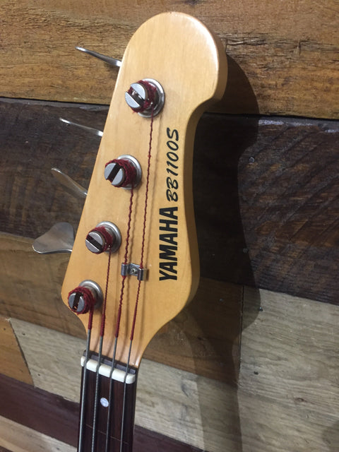 Yamaha BB1100S Fretless Bass 1990's Redburst