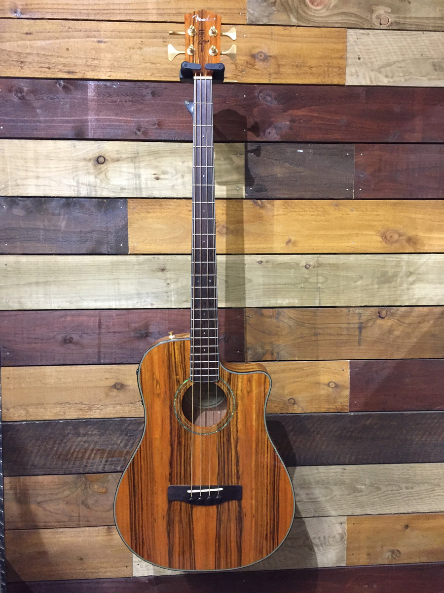 Fender Victor Bailey Acoustic Bass Natural Dao Figured Top 2008 MotoMusic