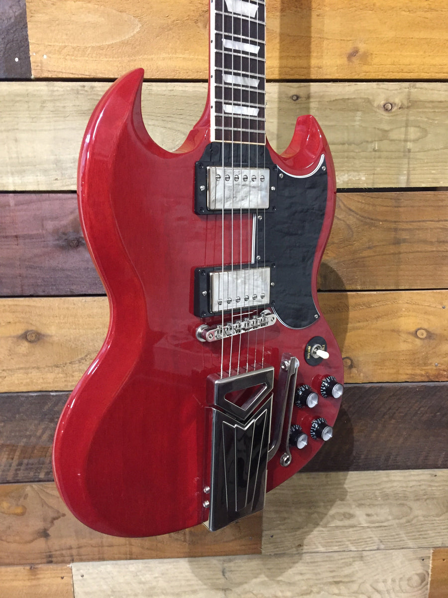 Gibson SG 61 Re-Issue Sideways Vibrola Cherry 2019