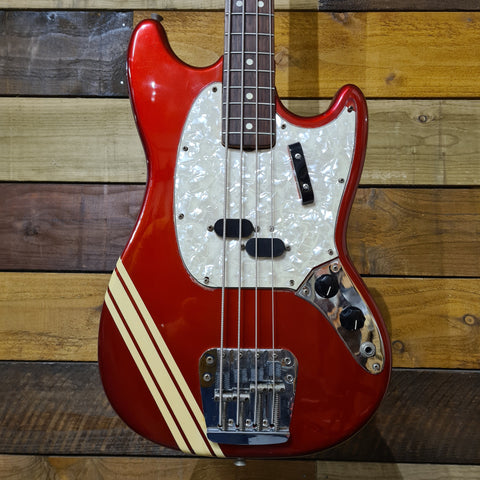 Fender Mustang Bass Competition 1974 Candy Apple Red