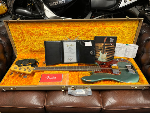 Fender Custom Shop '61 Precision Bass Relic Sherwood Green Ex Paul Gray "The Damned"