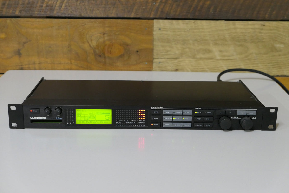 TC Electronic G-Force Multi-Effects Processor – MotoMusic