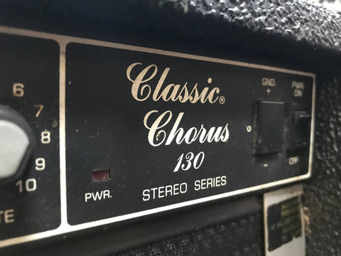 Peavey Stereo-Series Classic Chorus 130 2x12" Combo 1988