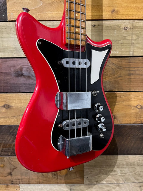 Burns Sonic Bass Red 1962
