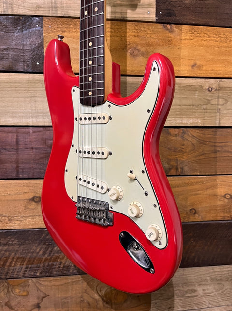 1963 Fender Stratocaster Red Re-Finish