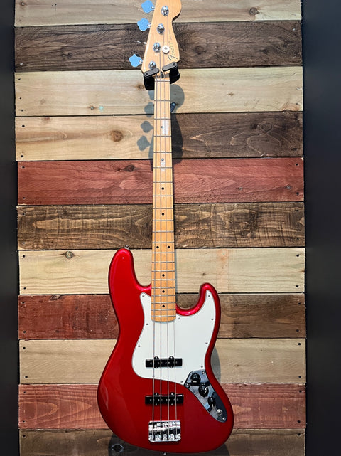 Fender MIM Jazz Bass Candy Apple Red With TGI Hard Case MINT! 2018