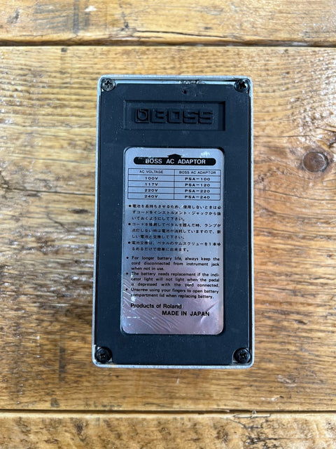 Boss DS-2 Turbo Distortion (Silver Label) 1987 - 1989 - Orange