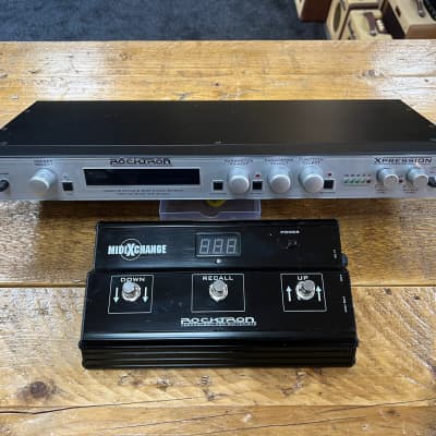 Rocktron Xpression Multi-Effects Processor and Midi Xchange Foot