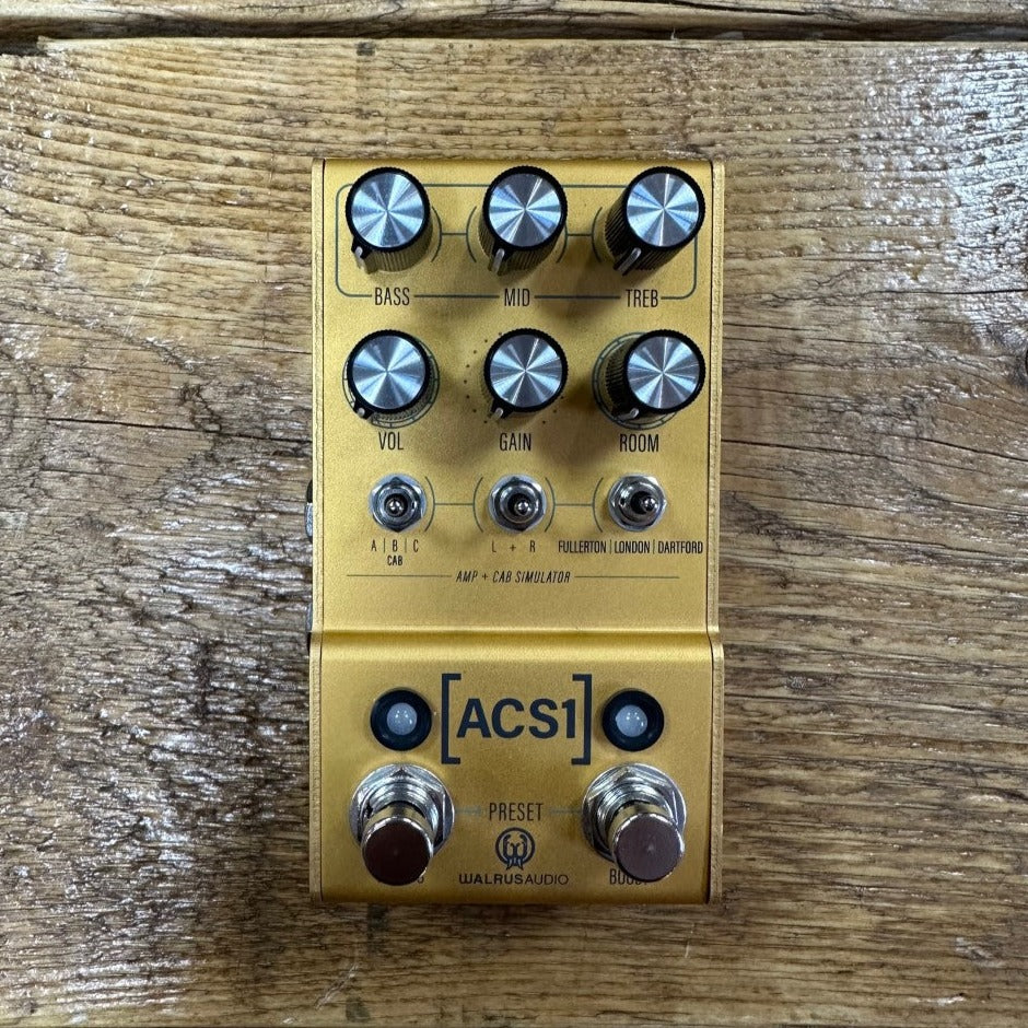 Walrus Audio MAKO Series ACS1 AMP & Cab Simulator Pedal MotoMusic