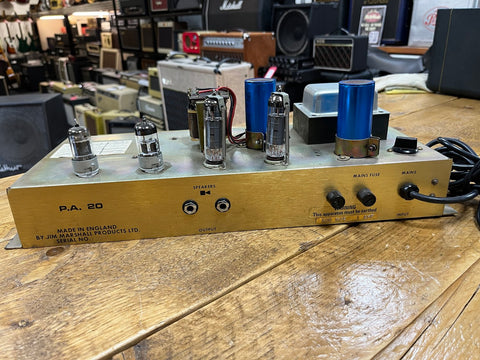 Marshall JMP 1917 P.A. 20 2-Channel 20-Watt Guitar Amp Head 1973