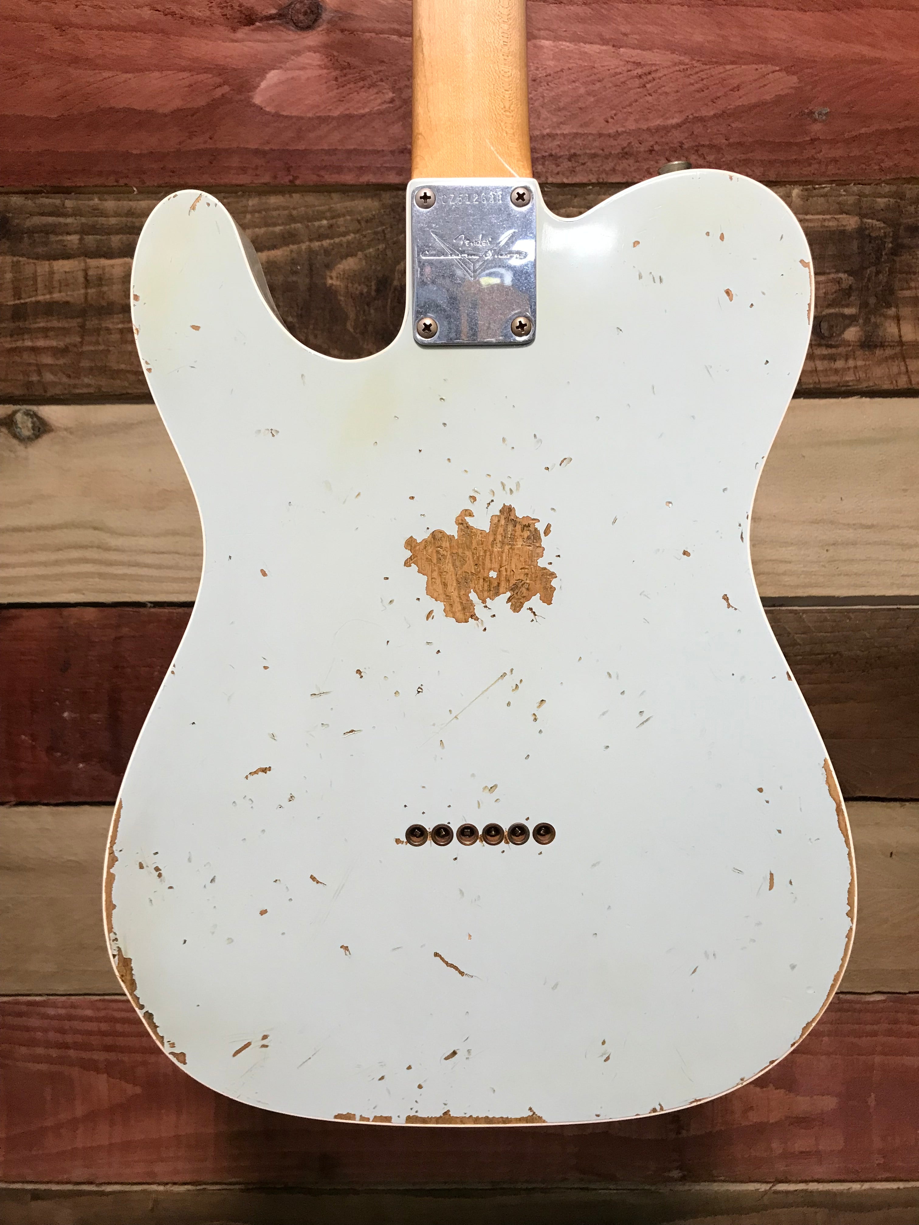 Fender Custom Shop Masterbuilt '63 Telecaster Custom Heavy Relic Sonic ...