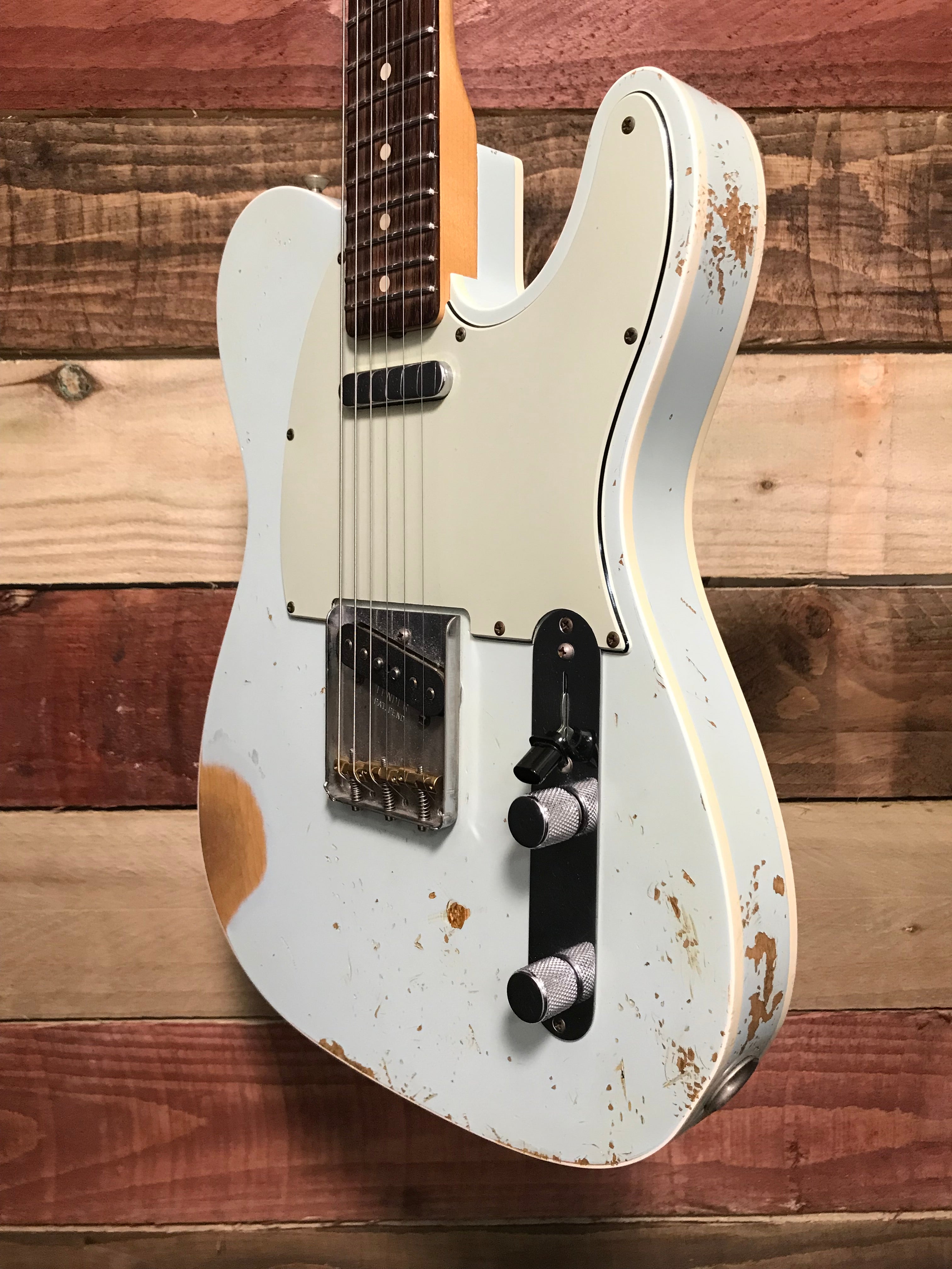 Fender Custom Shop Masterbuilt '63 Telecaster Custom Heavy Relic Sonic ...