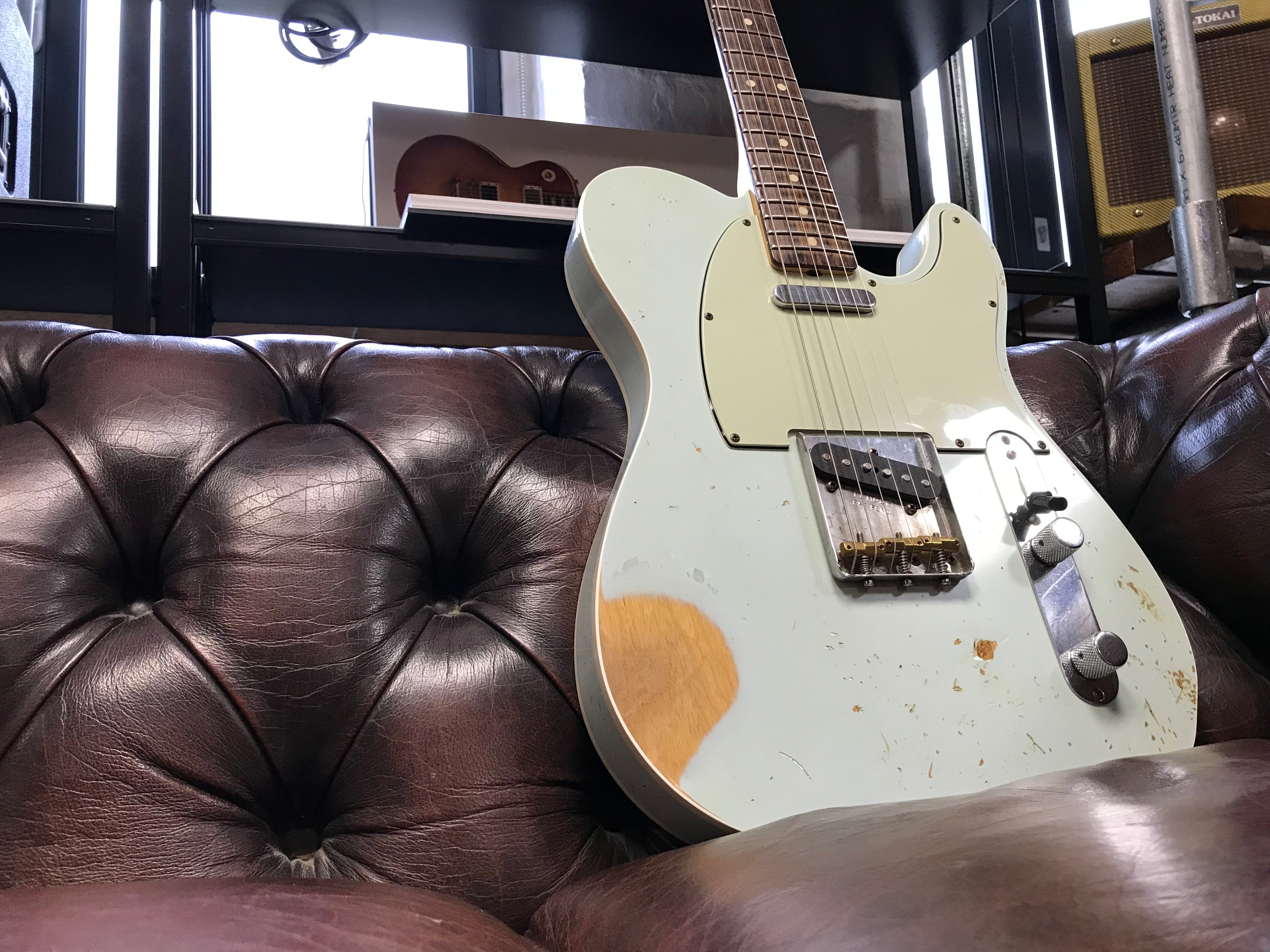 Fender Custom Shop Masterbuilt '63 Telecaster Custom Heavy Relic Sonic ...