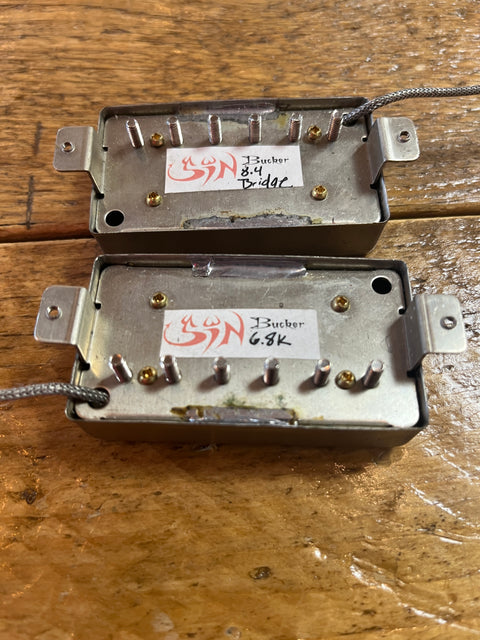 Sin Humbucker Pickups USA Set Humbucker - Nickle