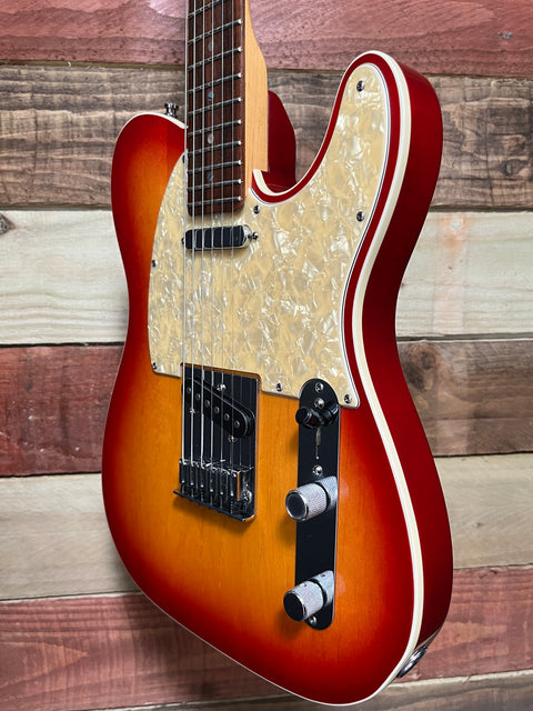 Fender American Deluxe Telecaster with Rosewood Fretboard 2004 Aged Cherry Burst