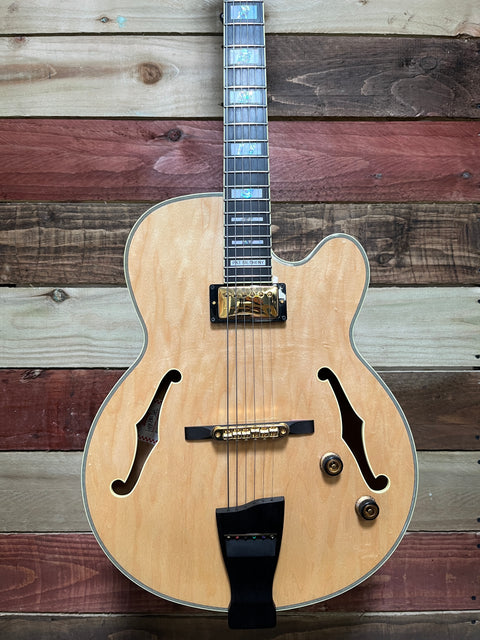 Ibanez PM200-NT Pat Metheny Signature Hollowbody Electric Guitar 2021 - Natural