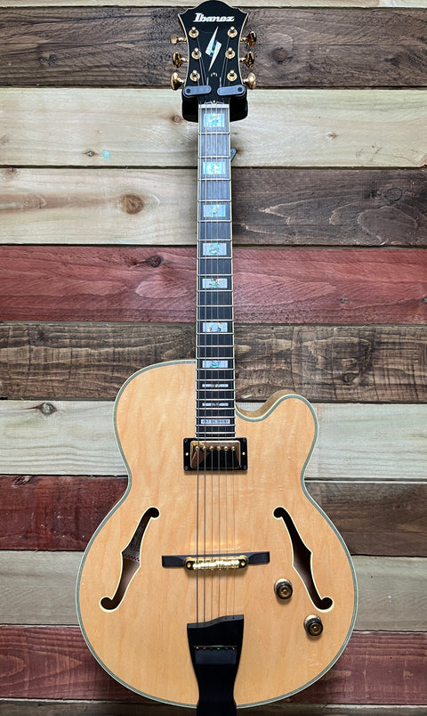 Ibanez PM200-NT Pat Metheny Signature Hollowbody Electric Guitar 2021 - Natural
