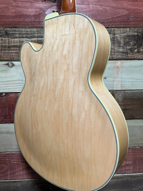 Ibanez PM200-NT Pat Metheny Signature Hollowbody Electric Guitar 2021 - Natural