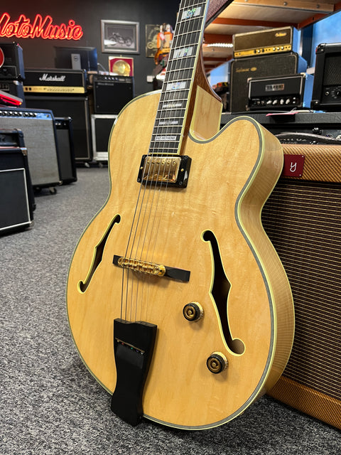 Ibanez PM200-NT Pat Metheny Signature Hollowbody Electric Guitar 2021 - Natural