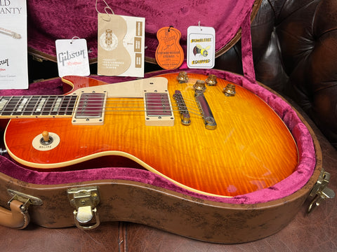 Gibson Custom Shop Standard Historic '59 Les Paul Standard Reissue 2014 Washed Cherry VOS