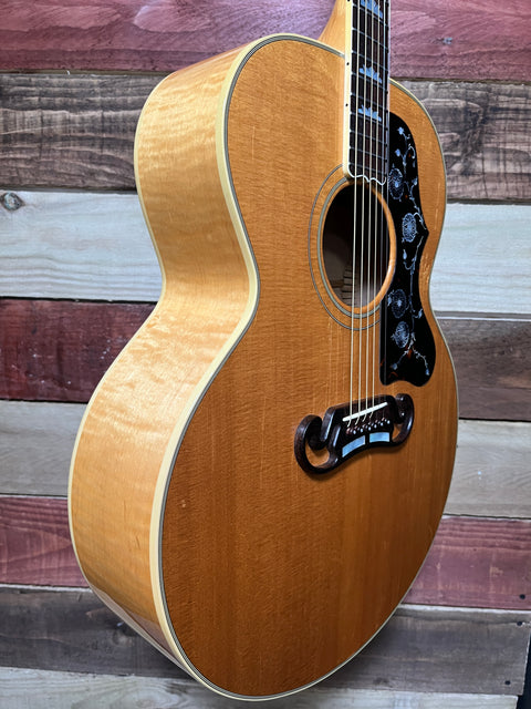Gibson J-200 1995 - Antique Natural Maple Flame